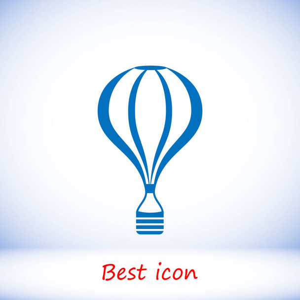 The air balloon icon - Διάνυσμα, εικόνα