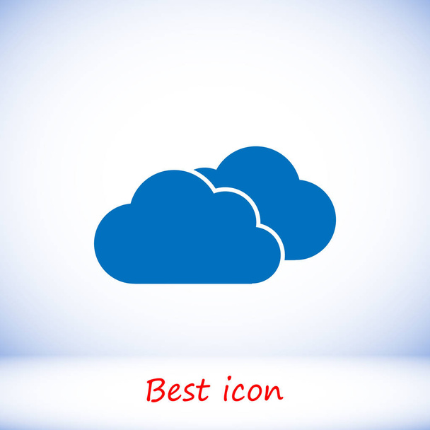 blue weather icon - Vector, Image