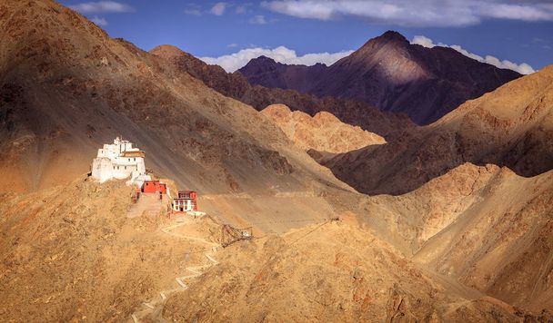 sankar buddhistisches Kloster in leh - Foto, Bild