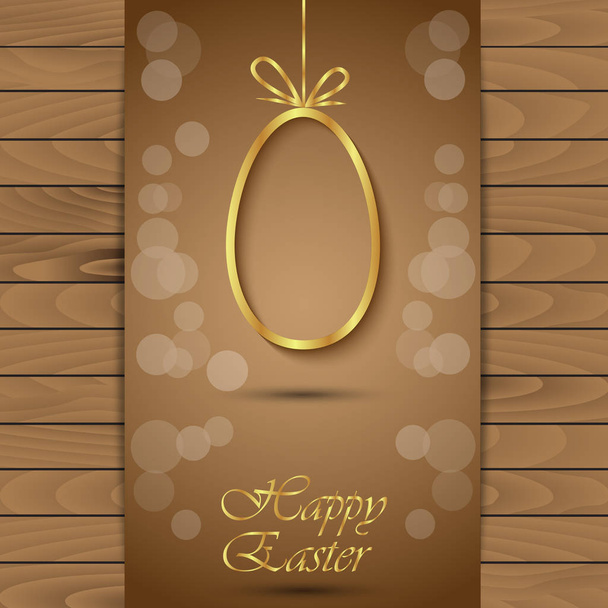 Happy Easter modern and elegant background. - Вектор,изображение