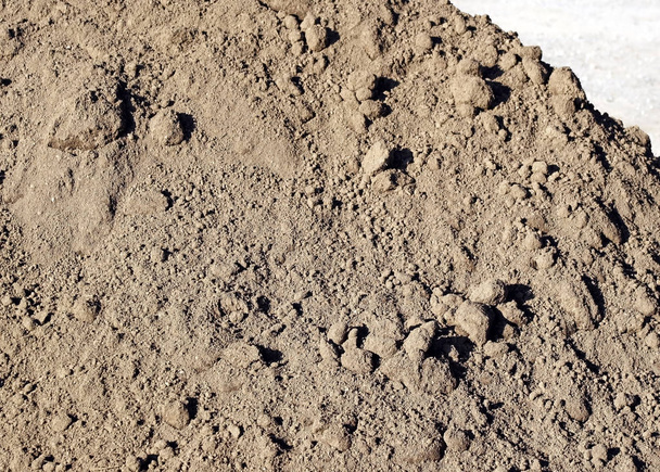 Close up of Dirt Pile - Clean Fill - Fotoğraf, Görsel