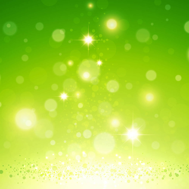 Abstract Natural Green Magic Background - Vector, afbeelding