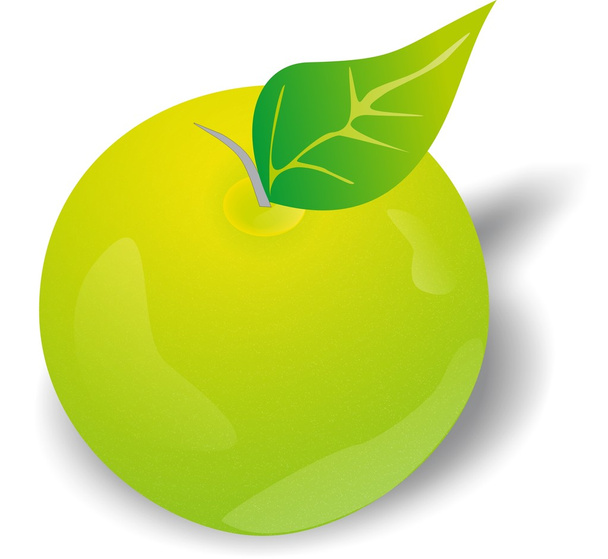 Green apple 3d - 写真・画像