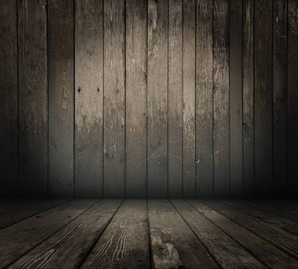 Старый деревянный интерьер
 - Фото, изображение