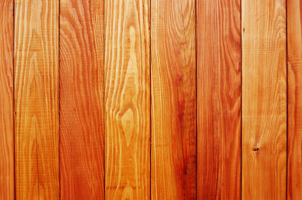 Clôture en bois de couleur chaude
 - Photo, image