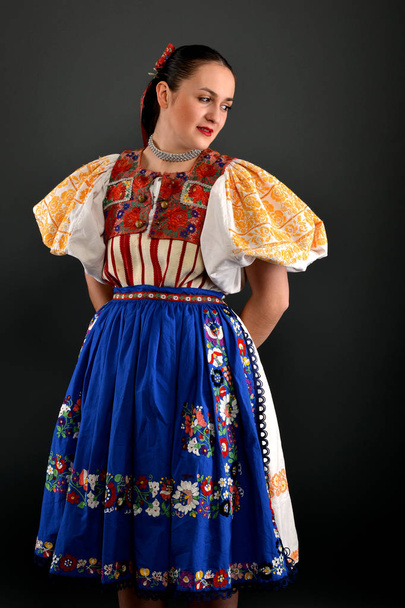 slovakian folklore clothes - 写真・画像