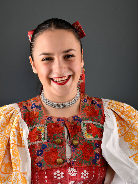 slovakian folklore clothes - Foto, Imagen