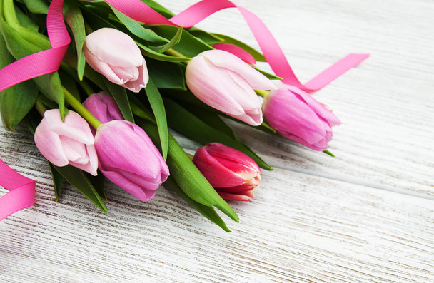 fiori di tulipani primaverili - Foto, immagini