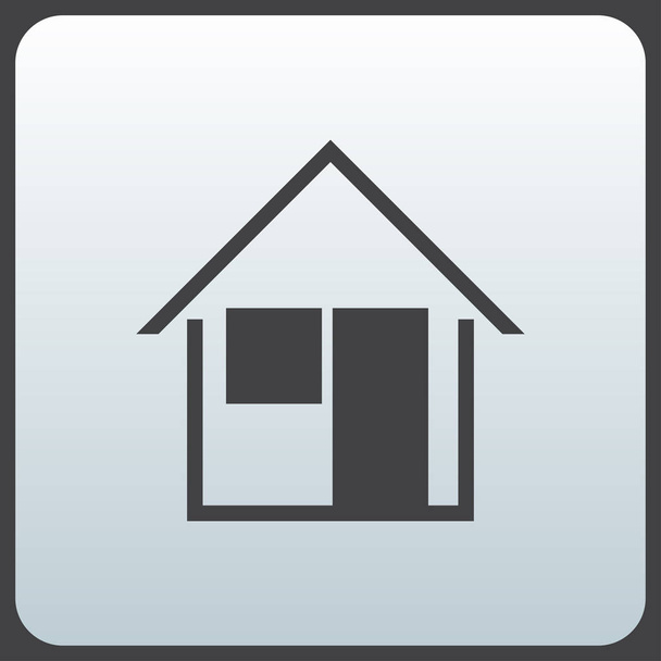 Σπίτι εικονίδιο web διάνυσμα - Διάνυσμα, εικόνα