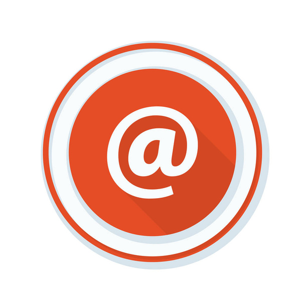 Icono de signo de correo electrónico
 - Vector, imagen