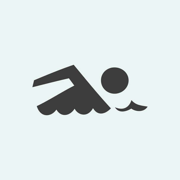 swimmer logo