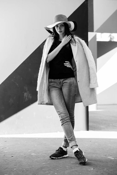 Black and white fashion - Foto, afbeelding