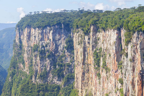 Blick auf den itaimbezinho Canyon - Foto, Bild