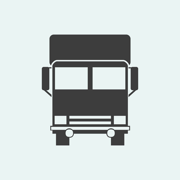 icono de una ilustración de camión
 - Vector, imagen