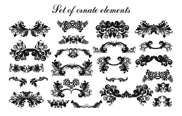 Set of vector graphic elements for design - ベクター画像