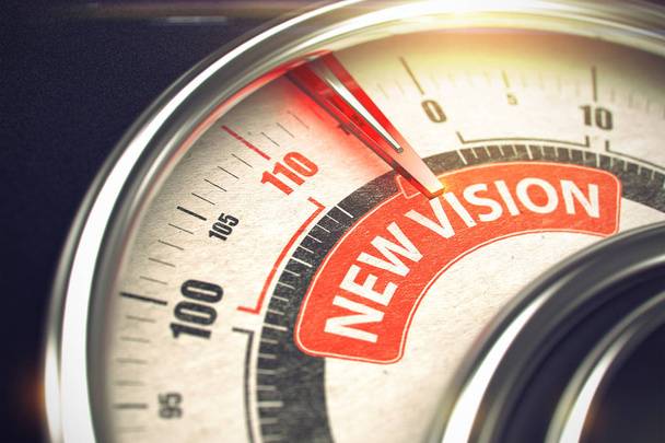 Novo conceito de visão - Business or Marketing Mode. 3D
. - Foto, Imagem