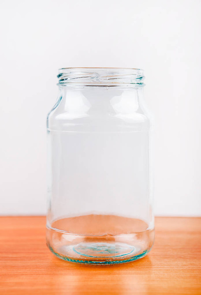 Empty Jar closeup - Zdjęcie, obraz