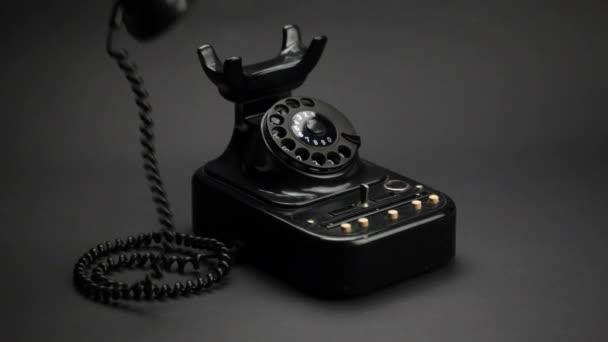 vintage τηλέφωνο - Πλάνα, βίντεο