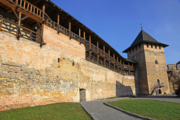 Wall of Ljubart fortress in Lutsk - Foto, immagini