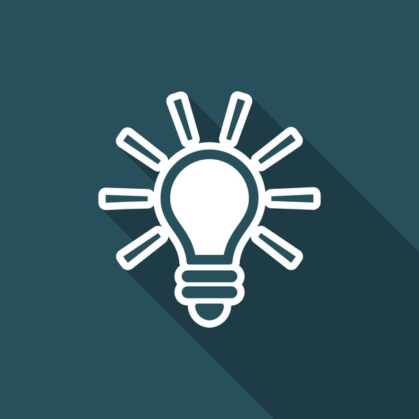 Инновационные идеи - векторная иконка
 - Вектор,изображение