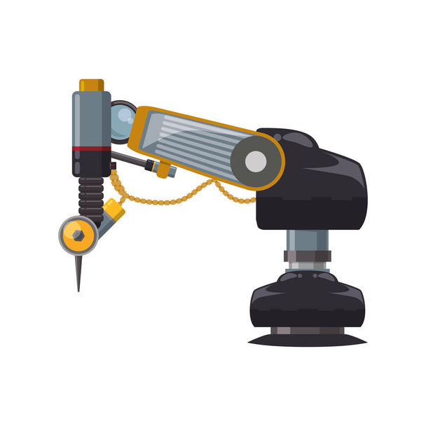 Robotic arm technology - Vector, Image