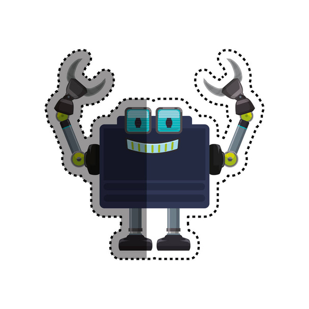 ロボット マシン - ベクター画像