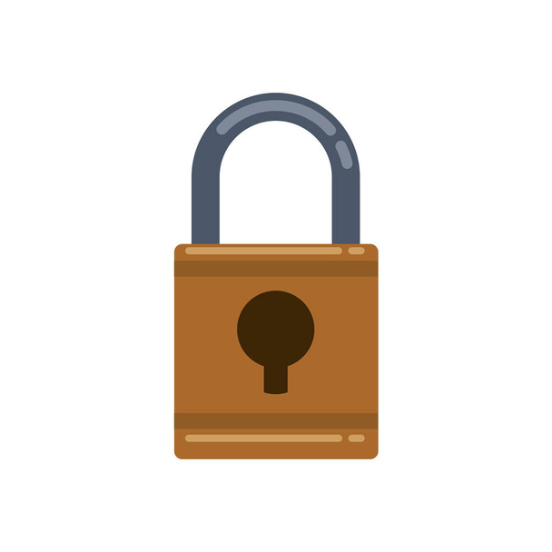 Padlock security symbol - Vector, Image