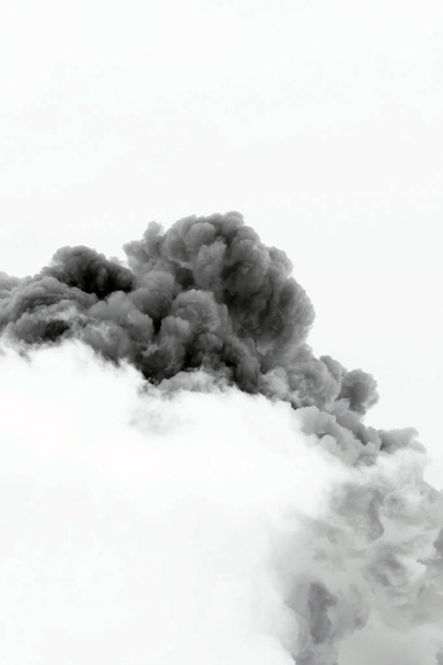 explosion nuage de fumée
 - Photo, image