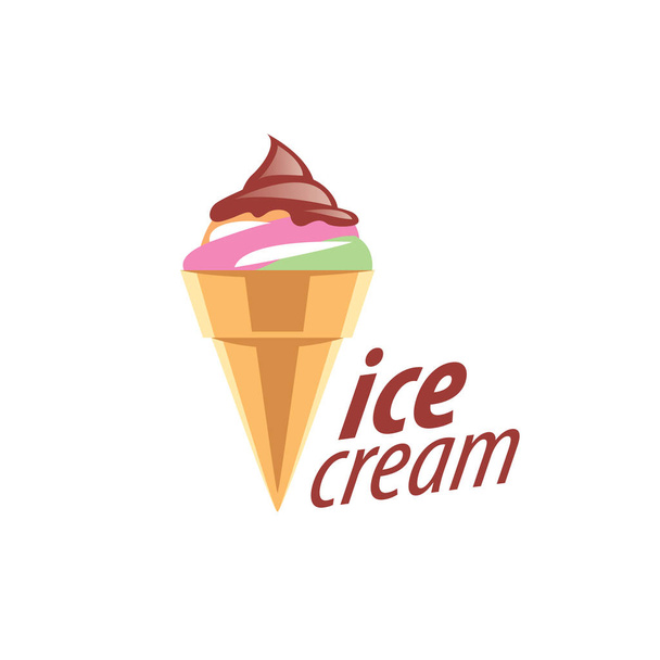 logo ice cream - Vecteur, image