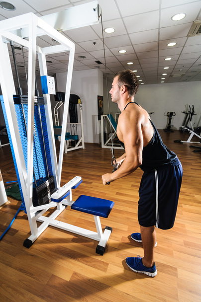 Gym training workout - Фото, изображение
