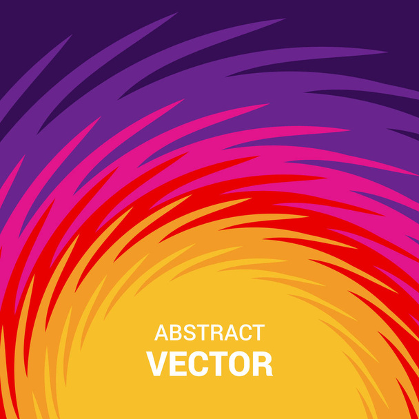 colorful twisting pattern  - Vector, Image