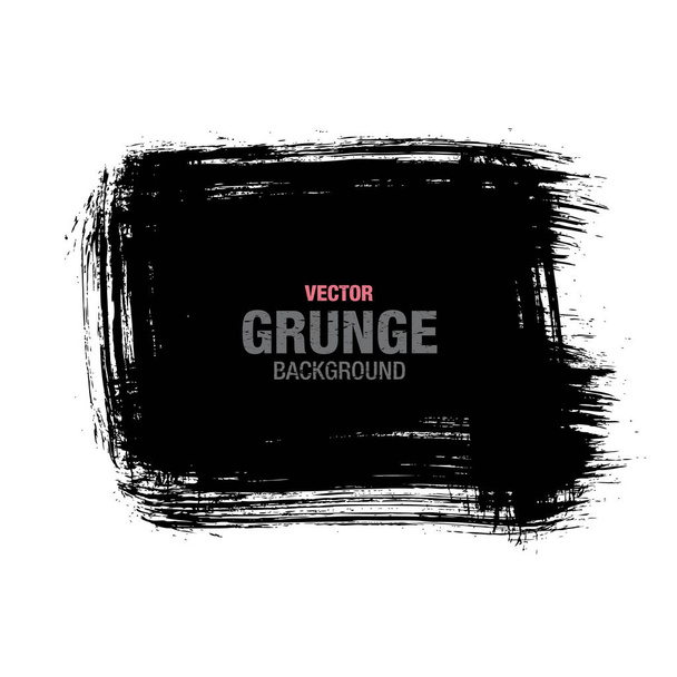 Černá grunge pozadí - Vektor, obrázek
