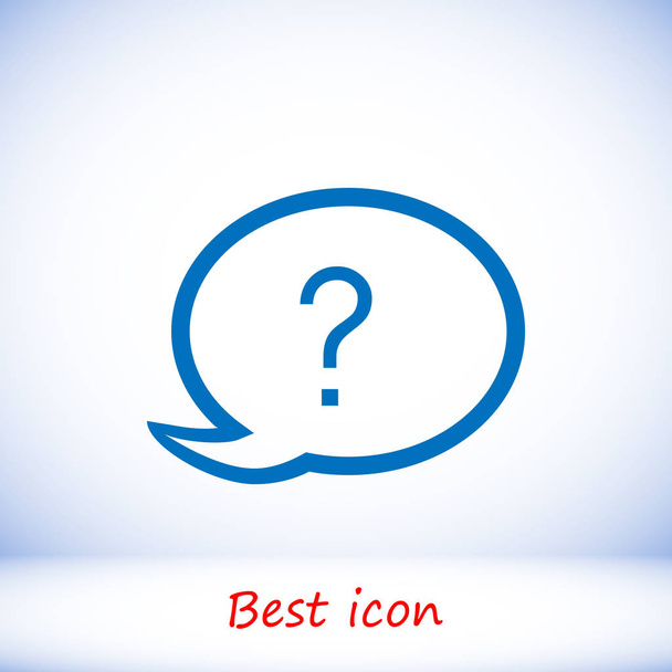 Chat bubble icon - Vector, Image