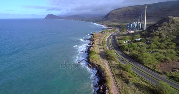 Hawaiian elektrik Kahe enerji santrali - Video, Çekim