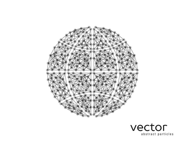 Abstract vector illustration of earth. - Διάνυσμα, εικόνα