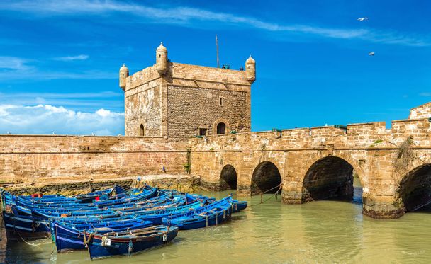 Sqala du Port, a defensive tower in Essaouira, Morocco - Photo, Image