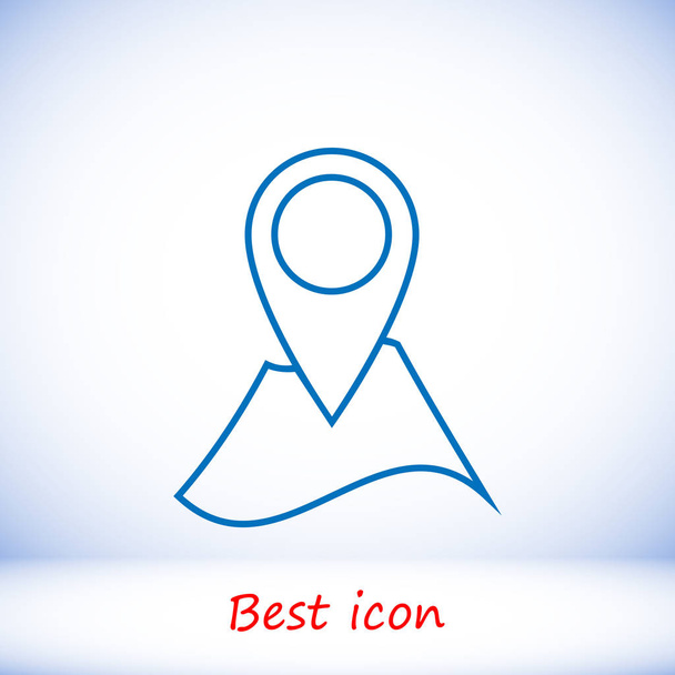 Navigator guide icon - Wektor, obraz