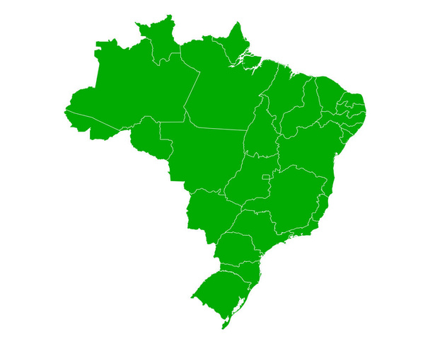 Tarkka kartta Brasilia
 - Vektori, kuva