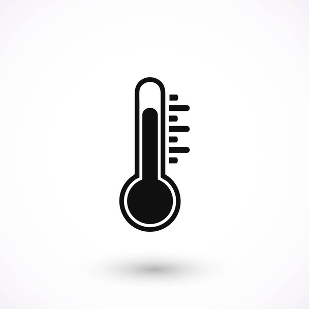 温度計ベクトルアイコン - ベクター画像