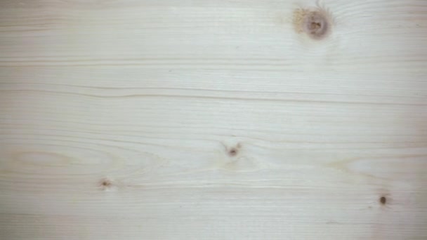 Clean light wooden background in motion, 4K, UHD - Footage, Video