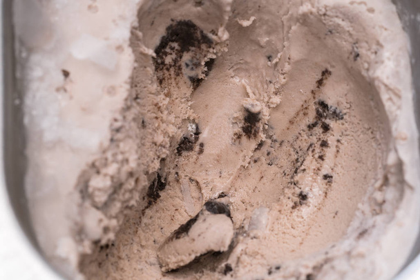 textura de helado, de cerca
 - Foto, Imagen