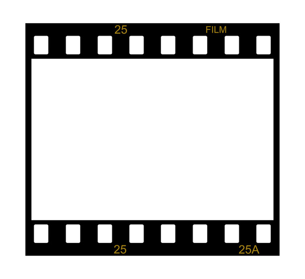 Marco de película en blanco
 - Foto, imagen