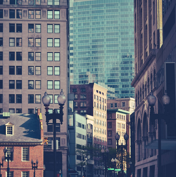 Kiireinen Downtown Boston
 - Valokuva, kuva
