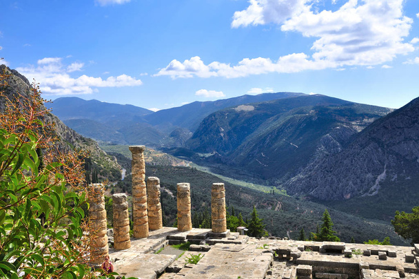 Delphi ruïnes in Griekenland - Foto, afbeelding