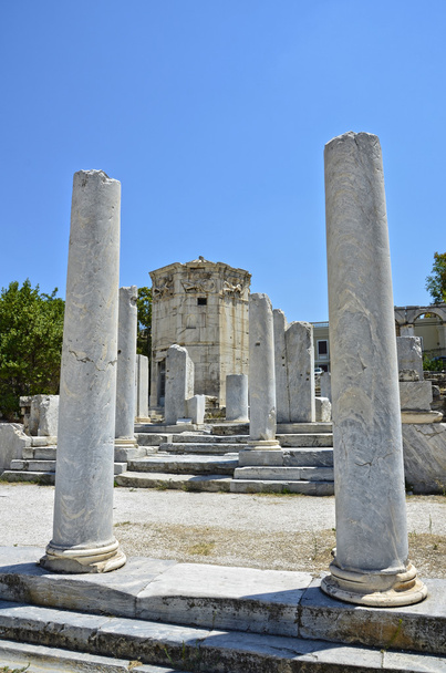 římská agora z Athén. Horologion kirrhestos - Fotografie, Obrázek