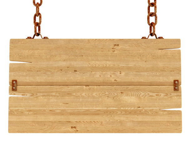 Sinal de madeira - Foto, Imagem