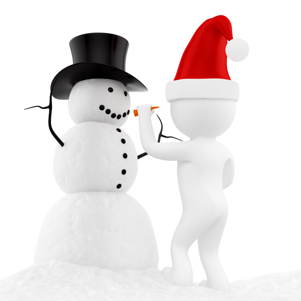 снеговик - Фото, изображение