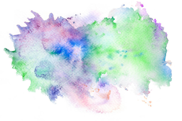 Abstract watercolor brush stroke background. - Photo, Image