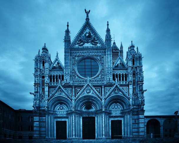 Καθεδρικός Ναός Σιένας θέα - Φωτογραφία, εικόνα