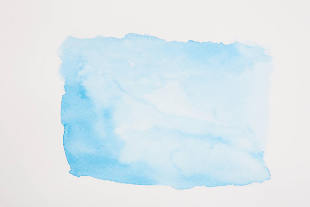 Абстрактная синяя текстура акварели - Фото, изображение